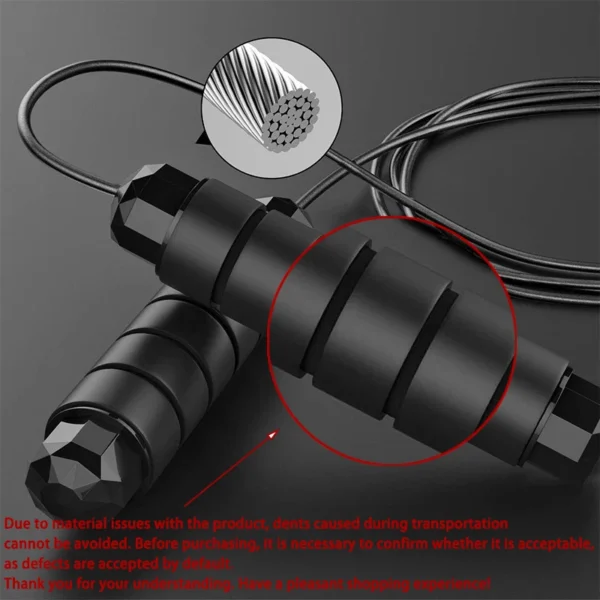Tangle-Free Speed Wire Jump Rope