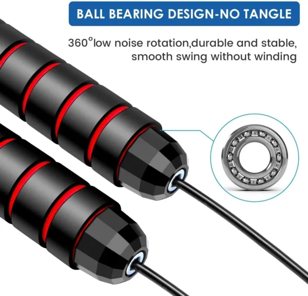 Tangle-Free Speed Wire Jump Rope